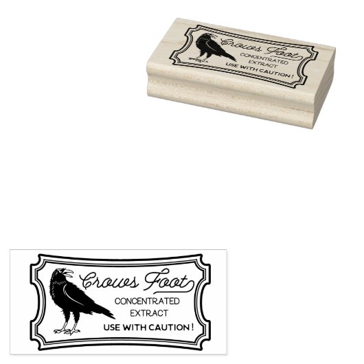 Crows Foot Gummistempel (Stempel)