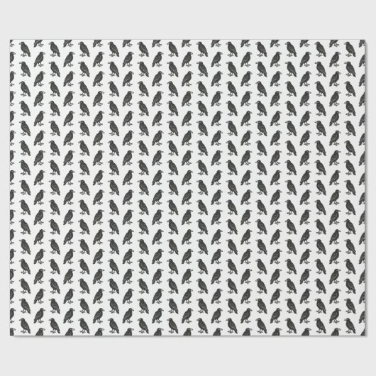 Crows Geschenkpapier (Flach)