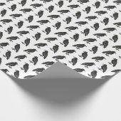 Crows Geschenkpapier (Ecke)