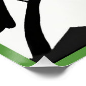 Crows Glossy Poster (Ecke)