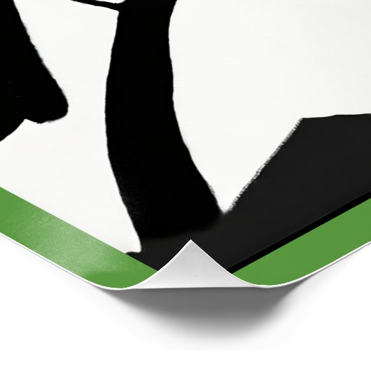 Crows Glossy Poster (Ecke)