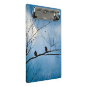 Crows Mini Clipboard Klemmbrett (Schrägansicht)