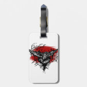 Crows Night Gepäckanhänger (Rückseite vertikal)