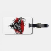 Crows Night Gepäckanhänger (Rückseite horizontal)