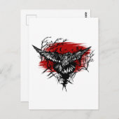 Crows Night Postkarte (Vorne/Hinten)