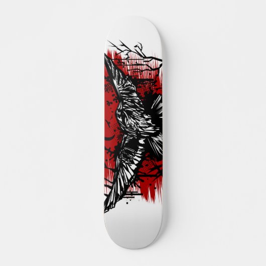 Crows Night Skateboard (Vorne)