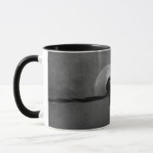 Crows Perched On A Wire  Tasse (Links)