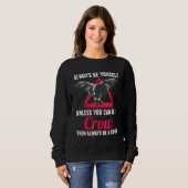Crows Raven Ravens Bird Black Crow Sweatshirt (Vorne ganz)