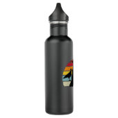 Crows Retro Crow Raven Edelstahlflasche (Links)