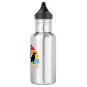 Crows Retro Crow Raven Edelstahlflasche (Rechts)