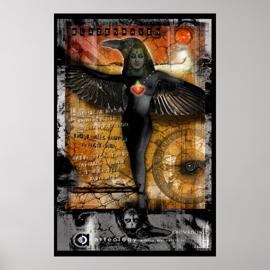 CROWSHE MARS POSTER (Vorne)