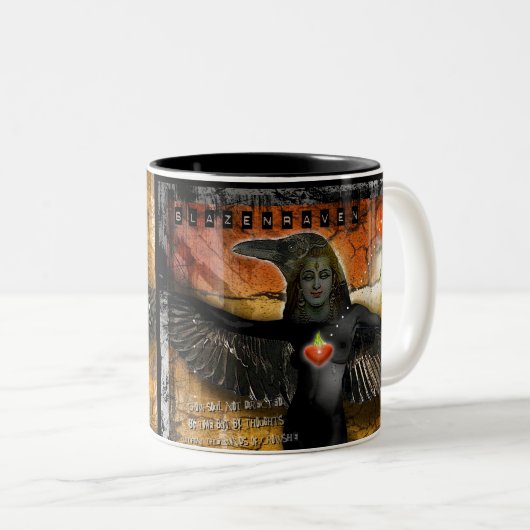 CROWSHE MARS ZWEIFARBIGE TASSE (VorderseiteRechts)