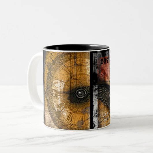 CROWSHE MARS ZWEIFARBIGE TASSE (Vorderseite Links)