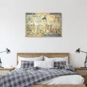 Croy Tapestry, 1554 Leinwanddruck (Insitu (Schlafzimmer))