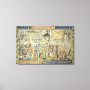 Croy Tapisserie, 1554 Leinwanddruck