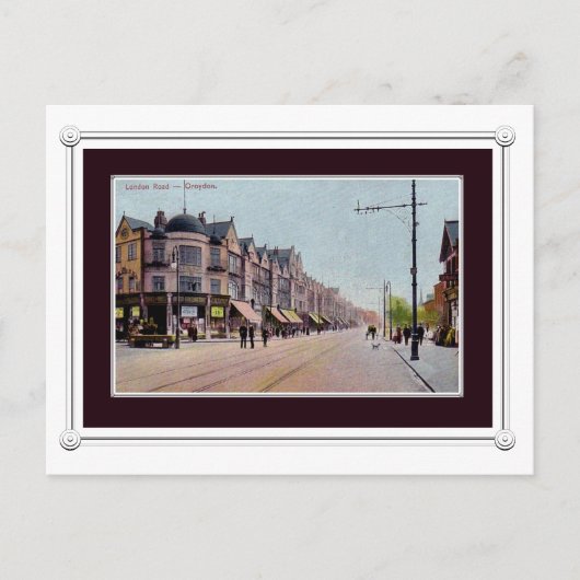 Croydon, Surrey, London Postkarte (Vorderseite)