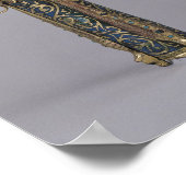 Crozier, der St. Michael darstellt Poster (Ecke)