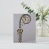 Crozier, der St. Michael darstellt Postkarte (Stehend Vorderseite)