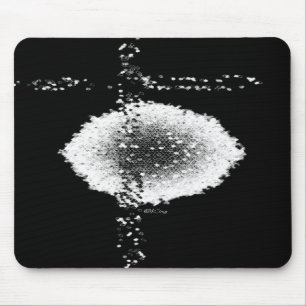 "Crozz Cruzified in Schwarzem " Mousepad
