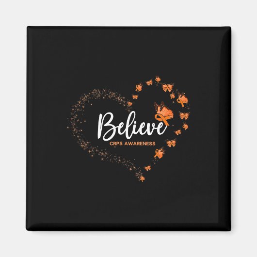 Crps Awareness Butterfly Glauben Magnet (Vorne)
