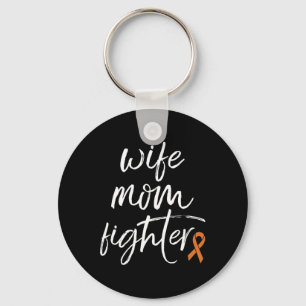 Crps Awareness Orange Ribbon Ehefrau Mama Kämpfen Schlüsselanhänger