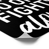 Crps Awareness Orange Ribbon Family Support Group Poster (Ecke)