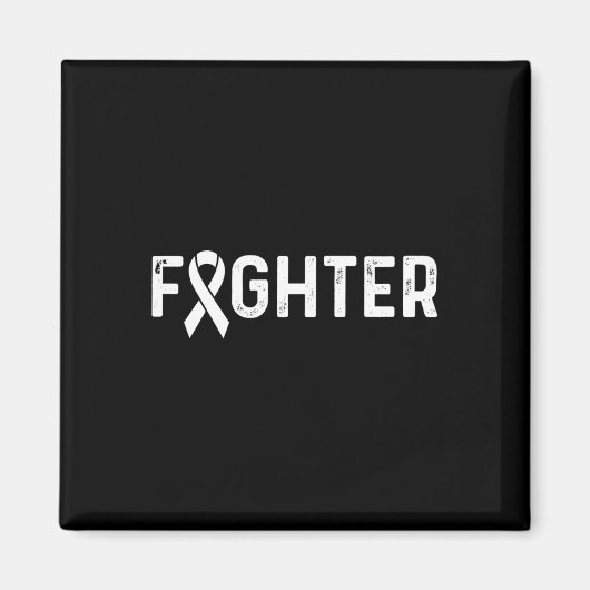 Crps Awareness Orange Ribbon Fighter Magnet (Vorne)