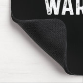 Crps Awareness Orange Ribbon Krieger Mousepad (Ecke)
