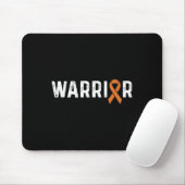 Crps Awareness Orange Ribbon Krieger Mousepad (Mit Mouse)