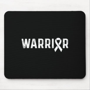Crps Awareness Orange Ribbon Warrior 1 Mousepad
