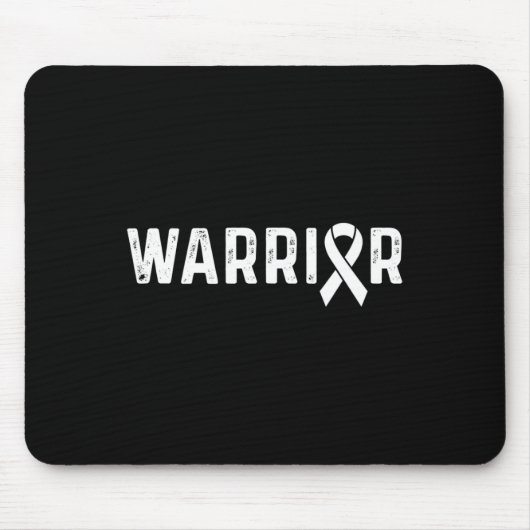 Crps Awareness Orange Ribbon Warrior 1 Mousepad (Vorne)