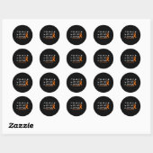 Crps Awareness Peace Liebe Cure Runder Aufkleber (Blatt)