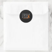 Crps Awareness Peace Liebe Cure Runder Aufkleber (Tasche)
