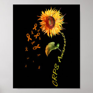 Crps Awareness Sonnenblumen T-Shirts Poster