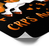 Crps Awareness Unicorn Poster (Ecke)