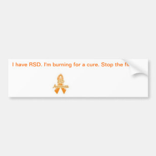 CRPS Bewusstsein Autoaufkleber