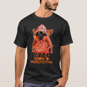 CRPS-Krieger Süße Katze Boxhandschuhe orangefarben T-Shirt