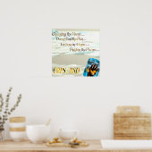 CRPS RSD Der Name ändert den Schmerz nicht Poster (Küche)