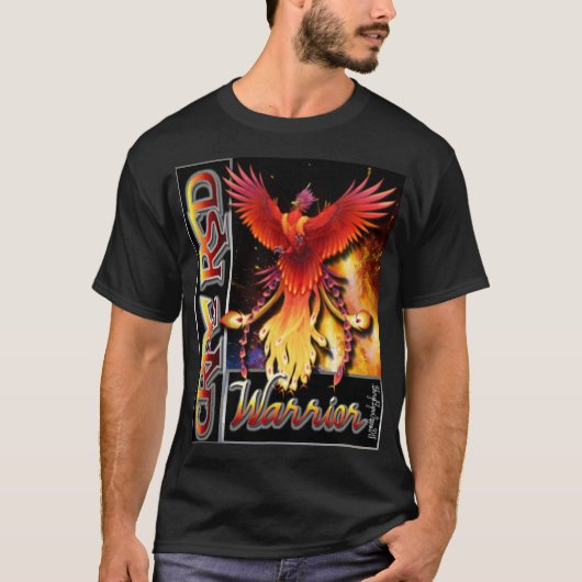 CRPS RSD Feuer-Phoenix-Krieger-Shirt T-Shirt (Vorderseite)