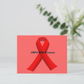 CRPS-RSD-Krankheit Postkarte (Stehend Vorderseite)