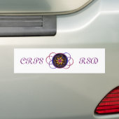 CRPS/RSD Regenbogen-Flammen-Autoaufkleber Autoaufkleber (Auf Auto)