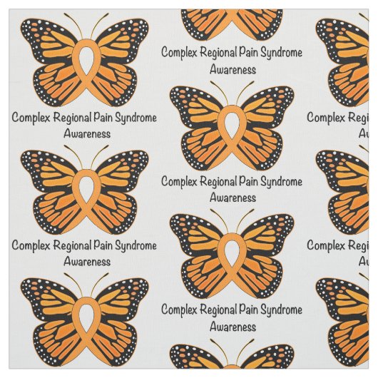 CRPS/RSD Schmetterling der Hoffnung Stoff (Muster)