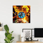 CRPS/RSD So fühlt es sich für mich an! Blzn Poster (Heimbüro)