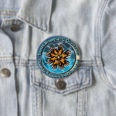 CRPS/RSD TürkisCirclet Button (Beispiel)