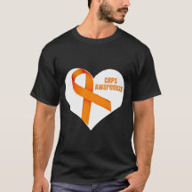 CRPS-T-Shirt zur Sensibilisierung für das Thema He