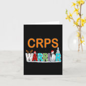 Crps Warrior Awareness Karte (Gelbe Blume)