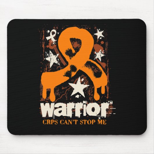 CRPS Warrior Complex Regional Pain Syndrome Awaren Mousepad (Vorne)