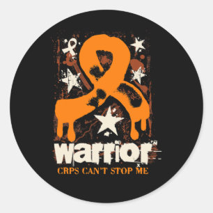 CRPS Warrior Complex Regional Pain Syndrome Awaren Runder Aufkleber