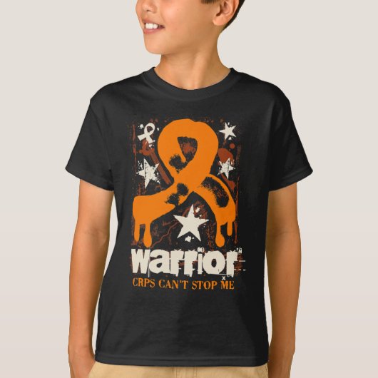 CRPS Warrior Complex Regional Pain Syndrome Awaren T-Shirt (Vorderseite)