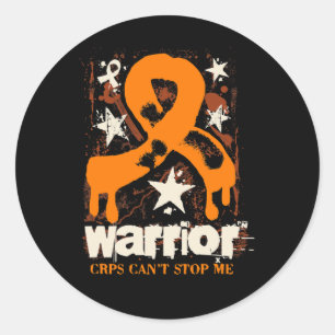 Crps Warrior Complex Regionales Schmerzsyndrom Awa Runder Aufkleber